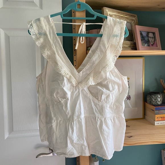 Bohemian cotton tank top - Picture 1 of 3